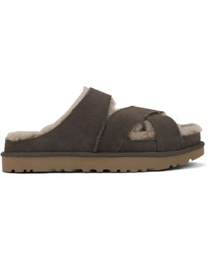 UGG Slip-On Shoes Leather Sandal - Multicolor