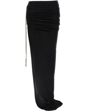 Rick Owens 'Edfu' Skirt - Black