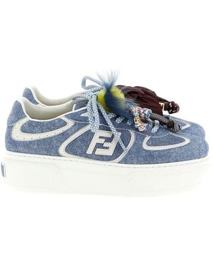 Fendi Match' Sneakers - Blue