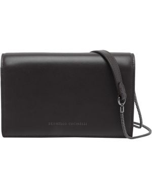 Brunello Cucinelli Chain Wallet - Black