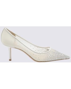 Jimmy Choo With Heel _Cover Le Sole - White