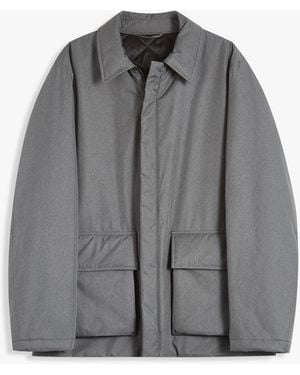 Doppiaa Aakito Padded Jacket Coats - Gray