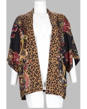 Etro Printed Silk Jacket - Natural
