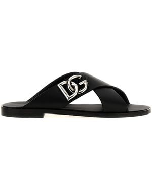 Dolce & Gabbana Sandals - Black
