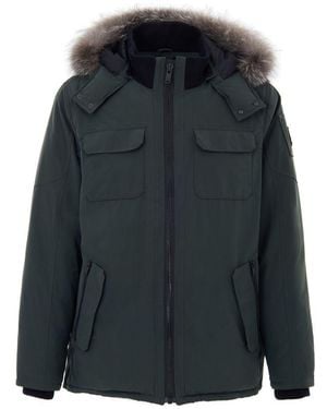 Moose Knuckles Nylon Parka Clothing - Black