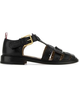 Thom Browne Scarpe Stringate - Black