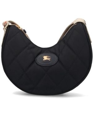 Burberry Horseshoe Crossbody Bag - Black