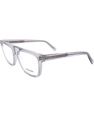 Ferragamo 55Mm Striped Eyeglasses Sf2997-050-55 Sunglasses - Metallic