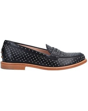 Tod's Tods Stud-Embellished Loafers - Blue