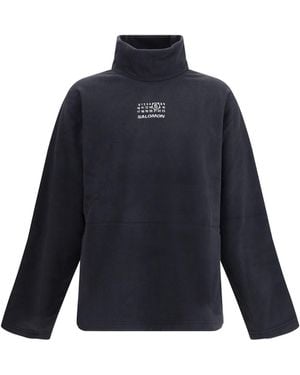 MM6 by Maison Margiela Salomon High Neck Pullover From The Salomon X Mm6 - Blue