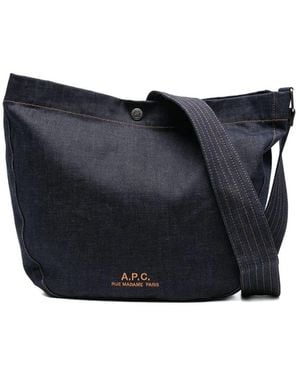 A.P.C. Bum Bag - Blue