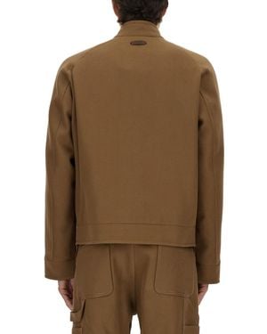 Moschino Cotton Jacket - Brown