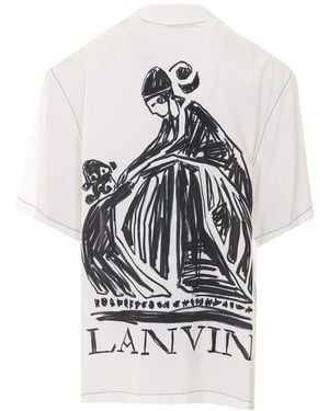 Lanvin Shirts Rayonne - White