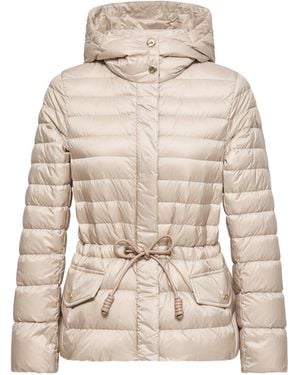 Moncler Moncler Raies Hooded Short Down Jacket - Natural