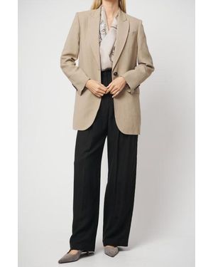 Brunello Cucinelli Tailored Linen Jacket - Multicolour