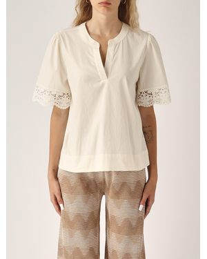 Twinset Cotone T-Shirt - Natural