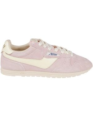 Autry Windspin Low Trainers - Pink