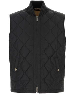 Burberry Nylon Vest - Black