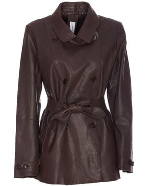 Bully Leather Jacket - Brown