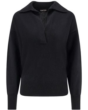 Tom Ford Jumpers Cashmere - Blue