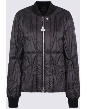 Moncler Geocamo Flight Down Jacket - Black