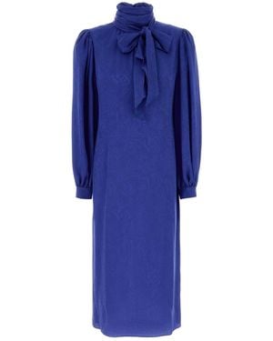 Gucci Silk Dress - Blue