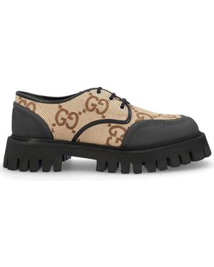 Gucci Maxi GG Lace-up Shoes - Multicolour