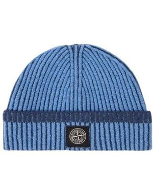 Stone Island Hats Wo Co Pa Ea - Blue