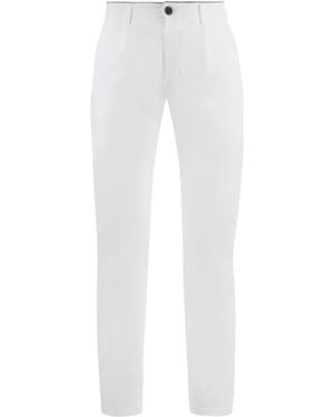 Department 5 Chino Pants Elastane Chinos - White