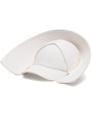 Jean Paul Gaultier Reversible Baseball Cap - White