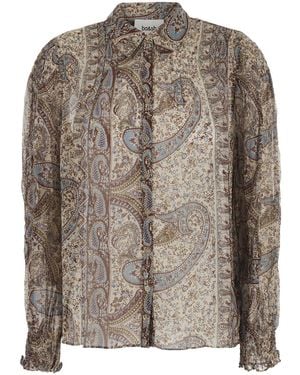 Ba&sh Blouse Cleo Viscose Shirt - Brown