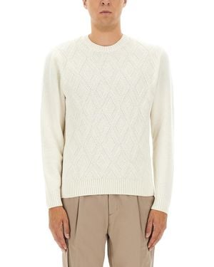 Herno Cashmere Jumper Jumpers - White