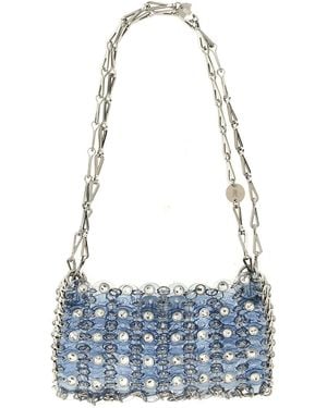 Rabanne Shoulder Bag - Blue