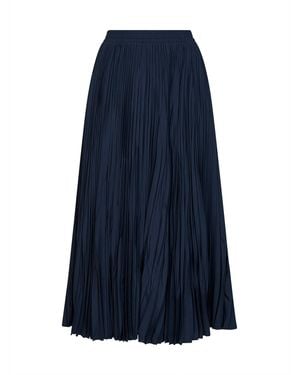 Weekend by Maxmara Skirt Wkdfoggia Polyester - Blue