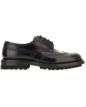 Church's Leather Pherson Lace-Up Shoes - Black