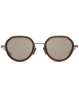 Dita Lancier Lsa 432 Titanio Sunglasses - Brown