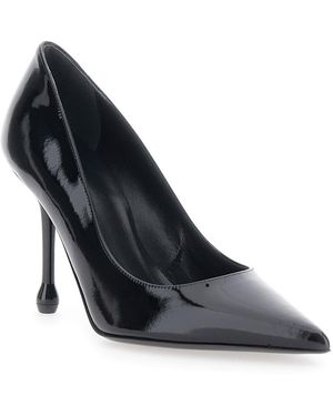 Le Plain Pumps With 90Mm Heel Patent Heels - Black