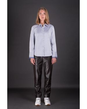 Moorer Light Tailored Shirt - Black