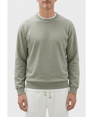 Brunello Cucinelli Light Cotton Sweater - Green