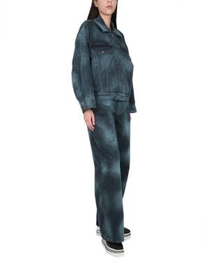 Stella McCartney Tie Dye Jacket Cotton Polyester Viscose - Blue