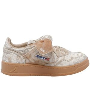Autry Medalist Low Velvet Sneakers - Multicolor