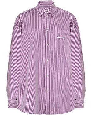 Balenciaga Shirt Cotton - Purple