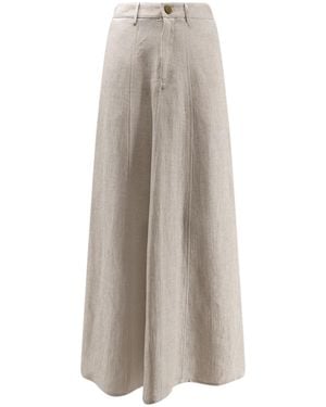 Alysi Skirts Lino - White