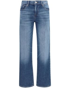 7FOR Calie Straight Jeans Cotton; Elastane - Blue