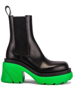 Bottega Veneta Flash 95Mm Chelsea Boots - Green