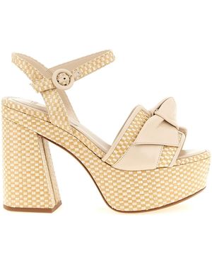 Alexandre Birman 'Maxi Clarita' Sandals - Metallic