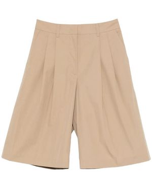 Yves Salomon Shorts Neutral - Natural