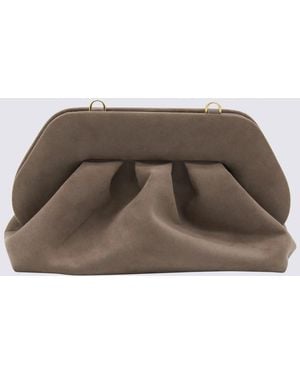 THEMOIRÈ Tia Suede Cluthes - Brown