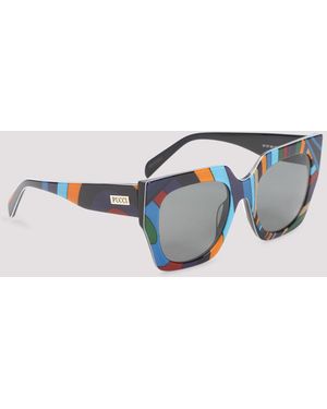 Pucci Eyewear Acetate Sunglasses Glasses - Blue