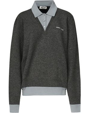 Miu Miu Sweaters and pullovers for Women | Online Sale up to Miu Miu Sweaters and pullovers for Women | Online Sale up to